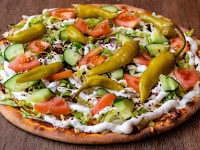 Dnerkebab pizza (Nyhet)